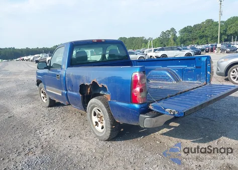 2004 Chevrolet Silverado 1500 из США, поврежденный, VIN 1GCEC14X44Z282736